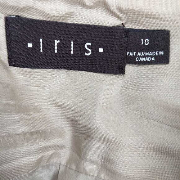 Iris Plaid Wool Skirt - Picture 6 of 10